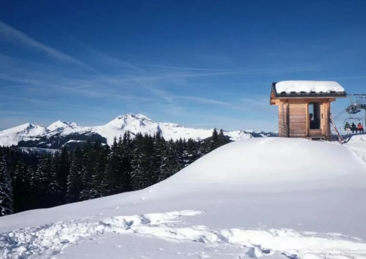 Estación de esquí en Francia