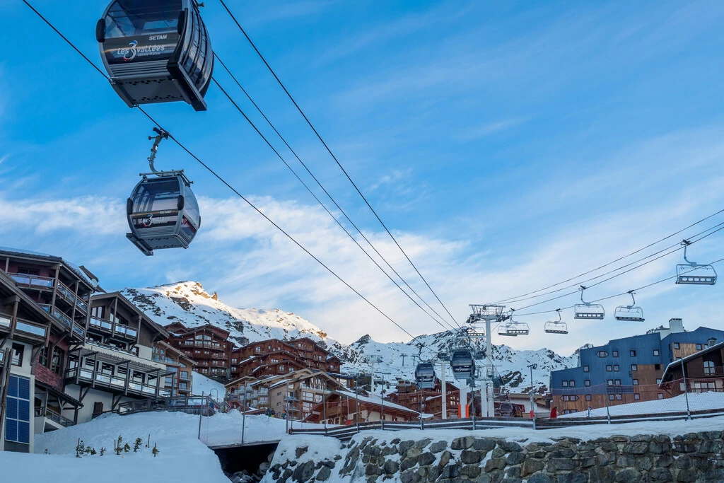 Chalés invierno Les 3 Vallées