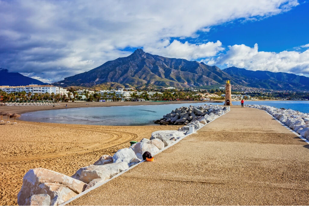 Paseo marítimo de Marbella