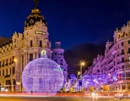 Madrid durante la Navidad