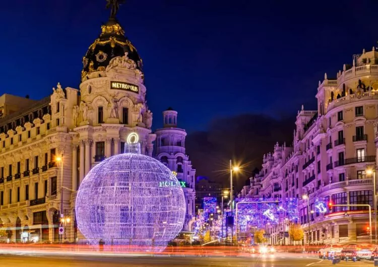 Madrid durante la Navidad