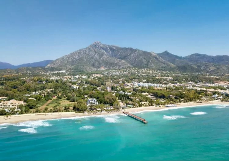 Imagen panorámica de Marbella