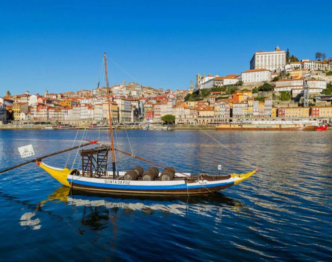 Barco pesquero en Oporto