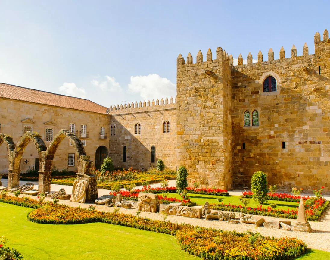 Jardín de Santa Bárbara en Braga