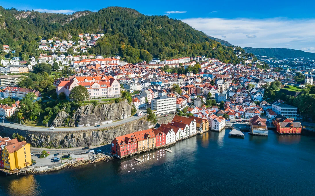 Casco antiguo de Bergen