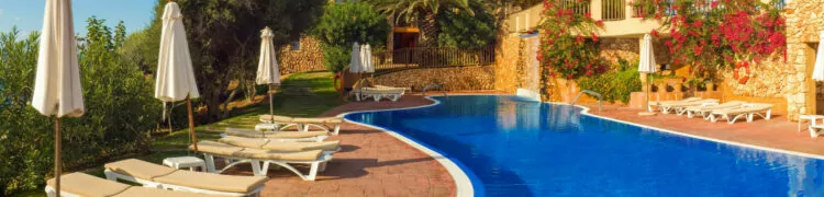 Casa de vacaciones con piscina